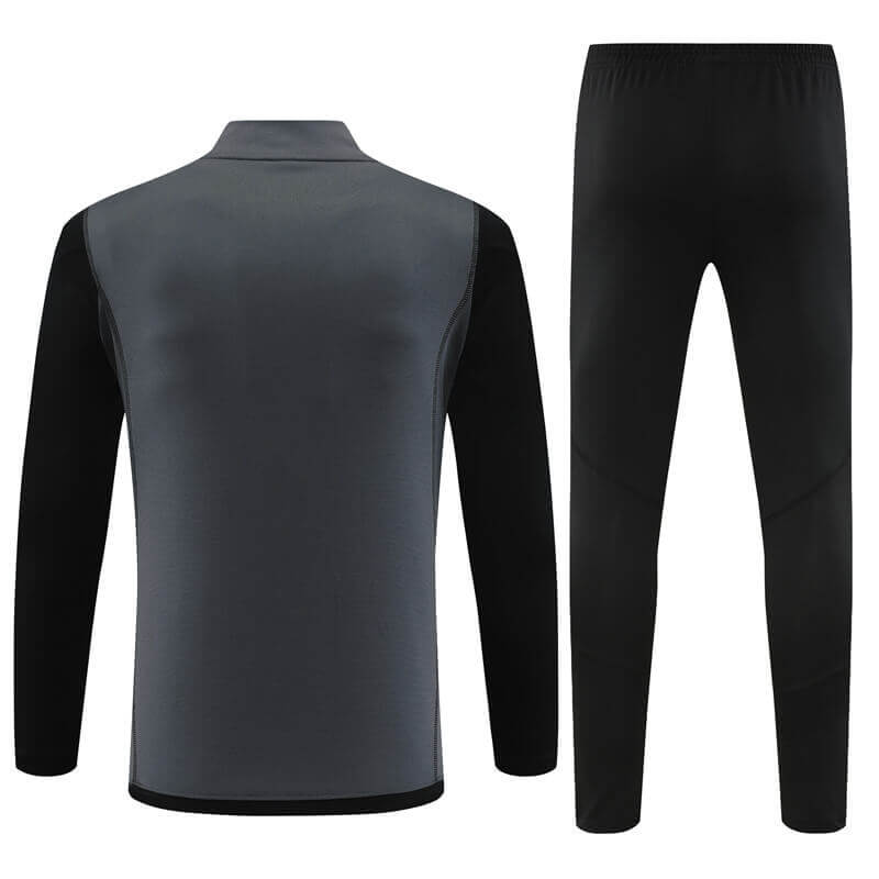 Sudadera Entrenamiento Real Madrid 2023/2024 Niño Kit Gris Oscuro